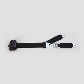 RETRACTABLE THREE POINTS SAFETY BELTS